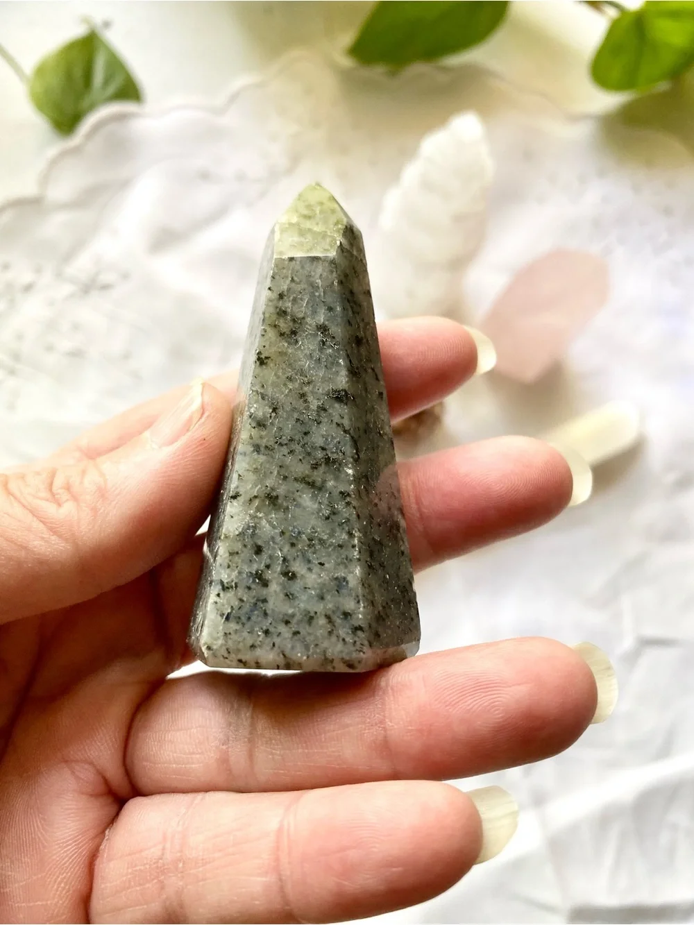 Crystal set curated hand